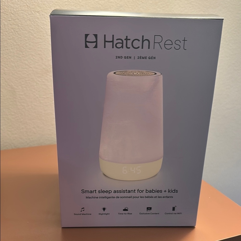 Hatch Rest 2nd Gen Smart Sleep Assistant - White